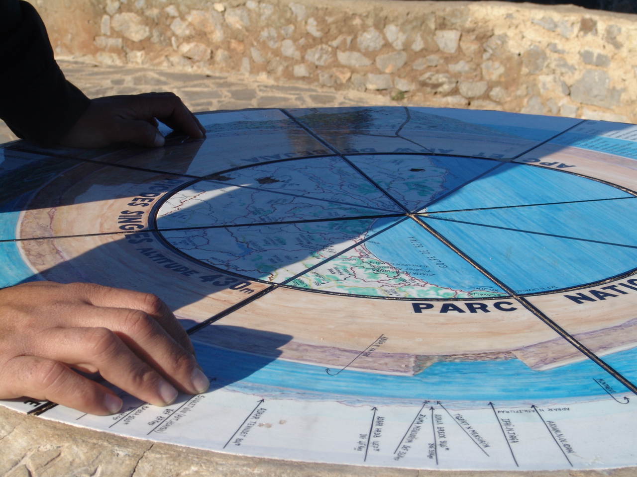 La table d’orientation