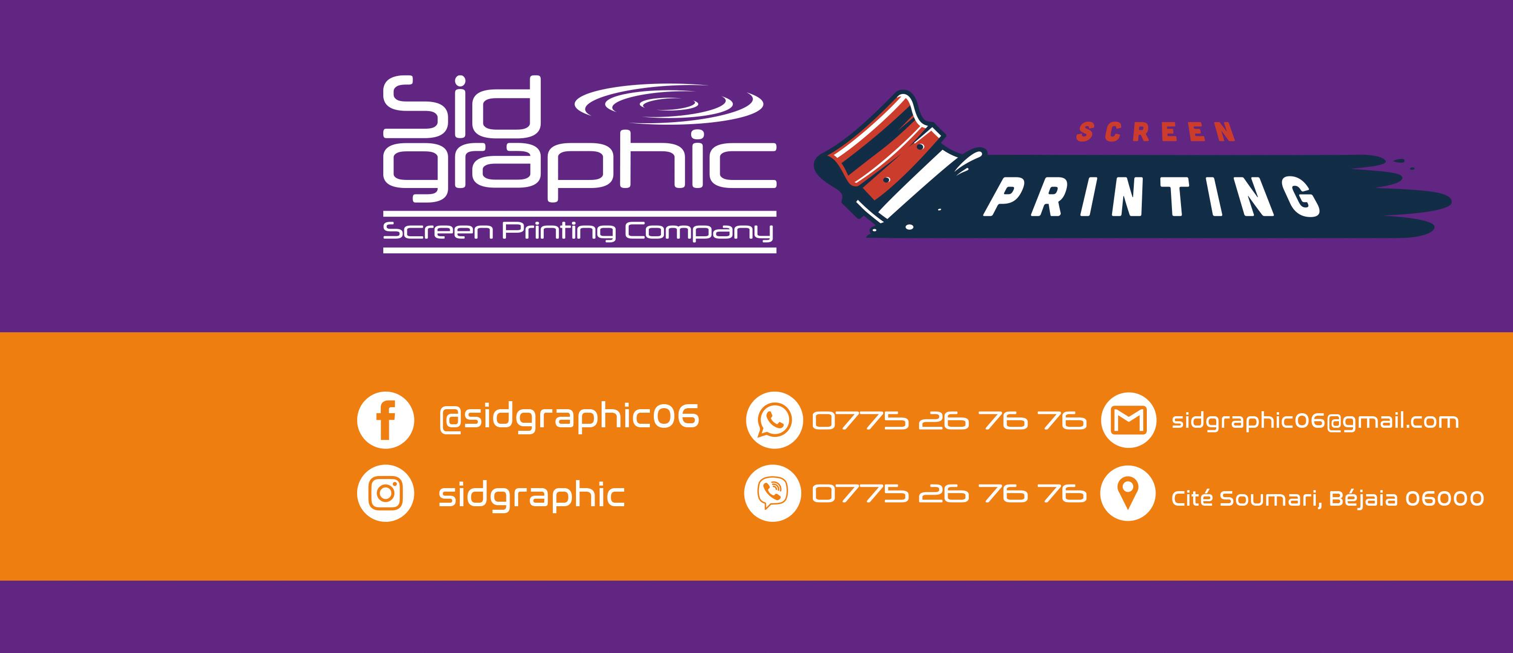 Sid graphic - Entreprise de sérigraphie