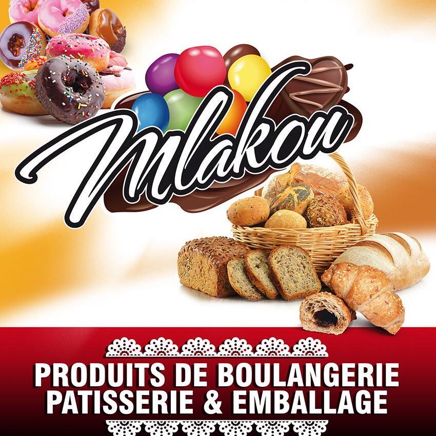 Logo Mlakou Produits de boulangerie pâtisserie et emballage