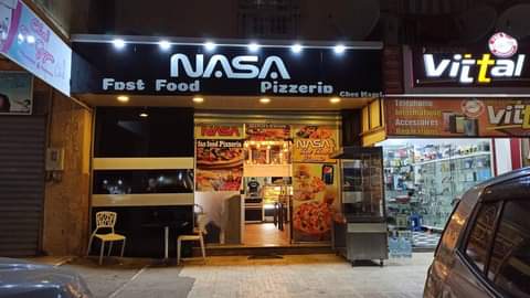 Logo NASA fast food