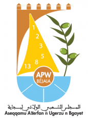 Logo Assemblée Populaire de Wilaya - APW de Bejaia